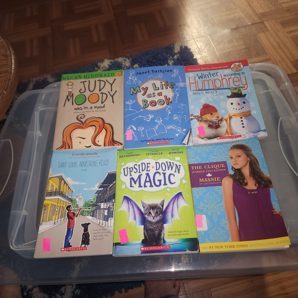 LOT OF 6 TEEN YOUTH GIRL ADVENTURE BOOKS